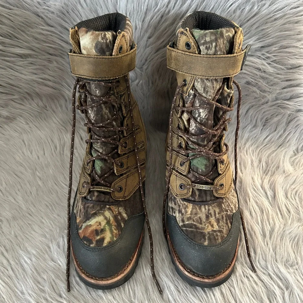 Irish Setter By Red Wing Shoe Company Camo Boots Mens‎ Size 9 D Lace Up Shoes